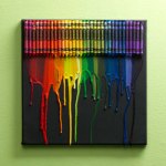 Canvas Crayon Art