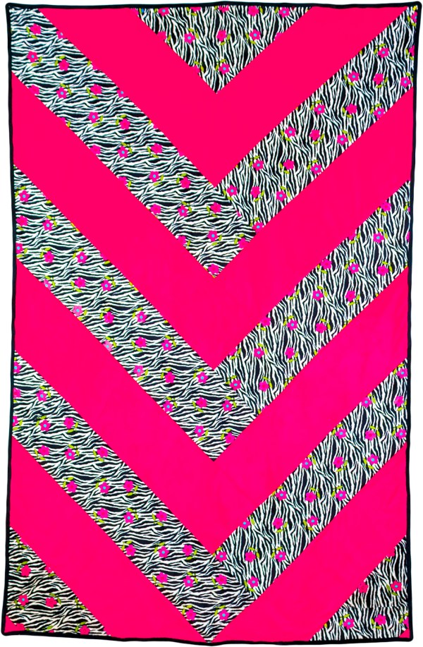 Minkee Chevron Quilt