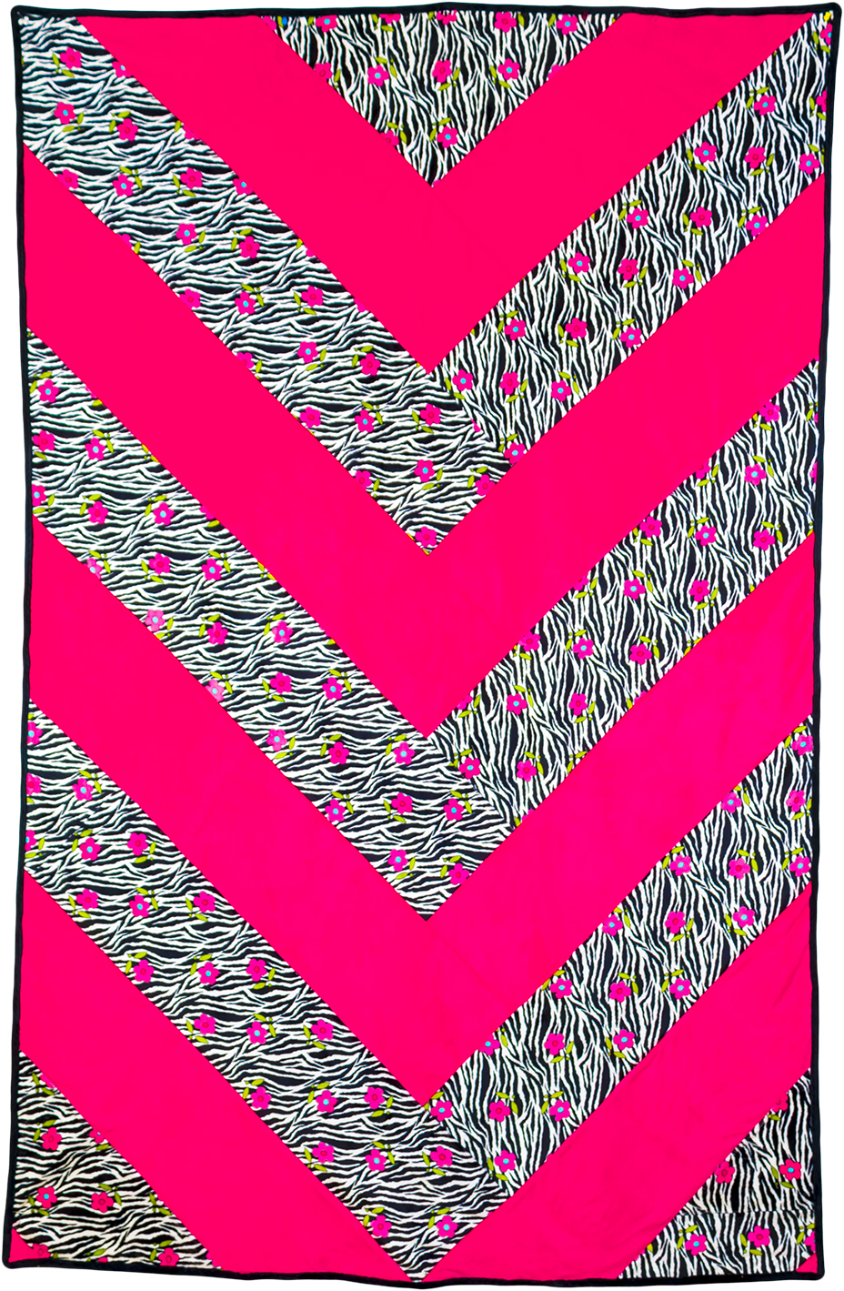 Minkee Chevron Quilt